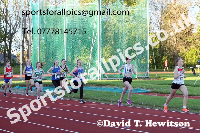 3000 metres, 2021 North East Grand Prix No. 2, Monkton, Wednesday, May 19th. Photo: David T. Hewitson/Sports for All Pics